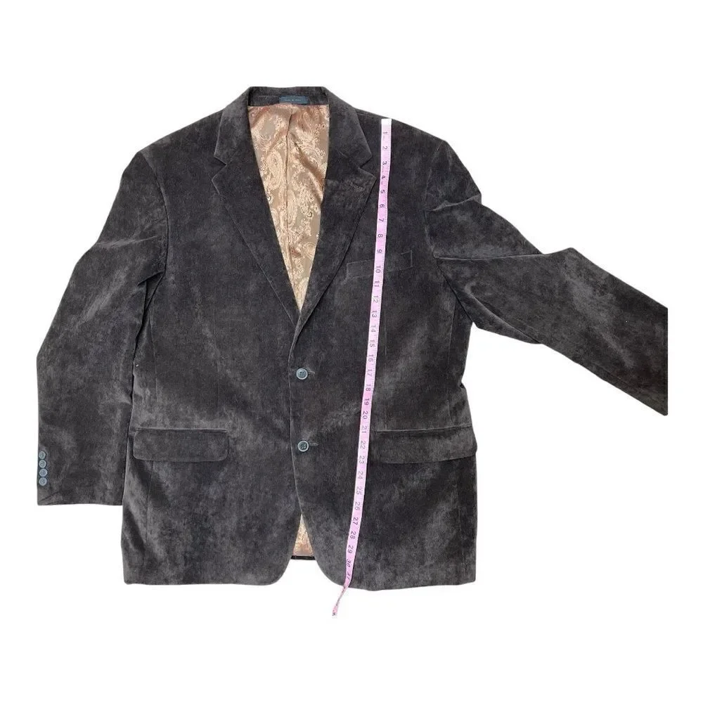 Gianfranco Ruffini Italy Men's Sport Coat Blazer Brown Size 46R